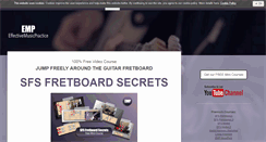 Desktop Screenshot of effectivemusicpractice.com