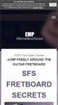 Mobile Screenshot of effectivemusicpractice.com