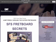 Tablet Screenshot of effectivemusicpractice.com